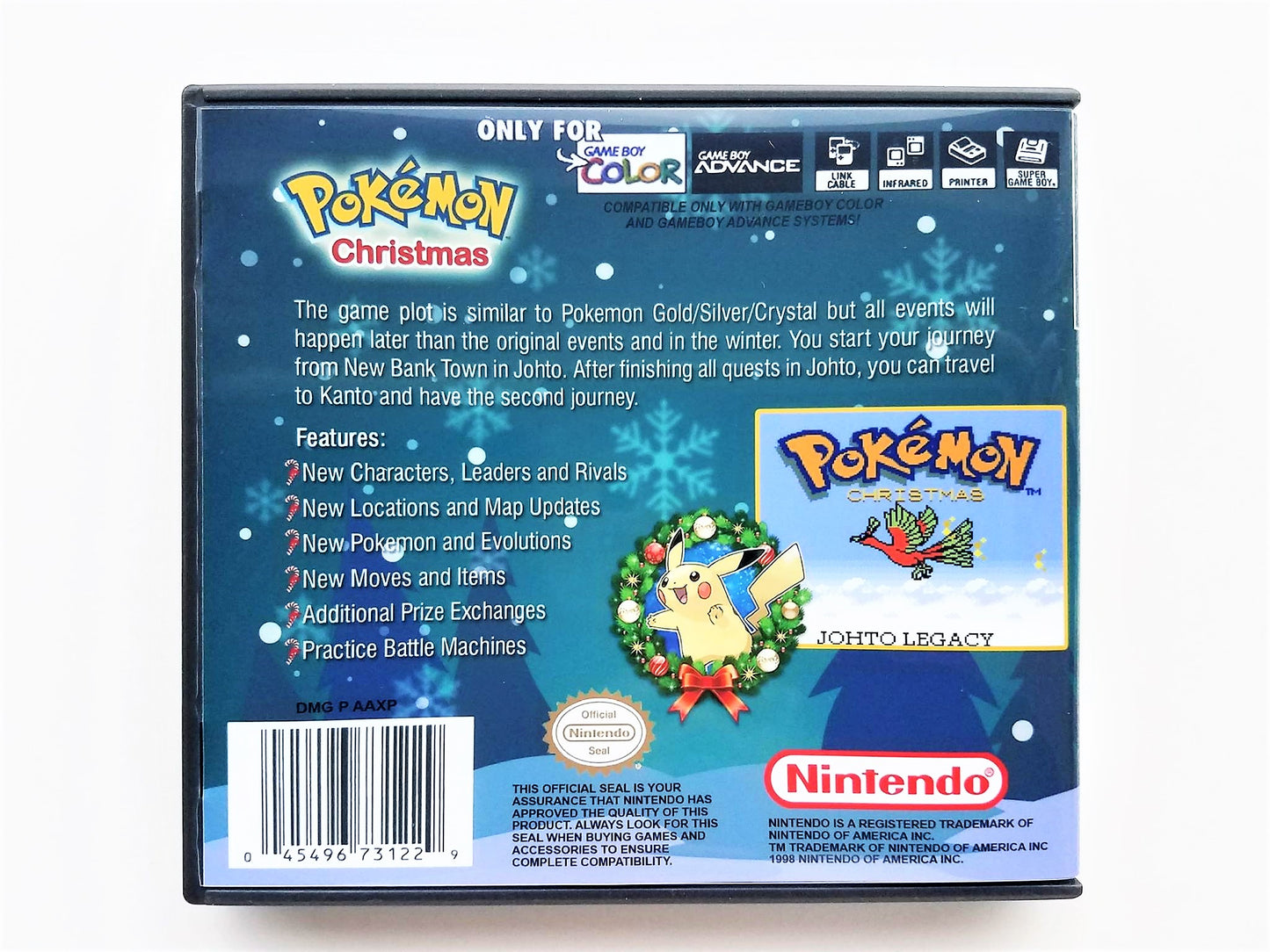 Pokemon Christmas (Gameboy Color GBC)