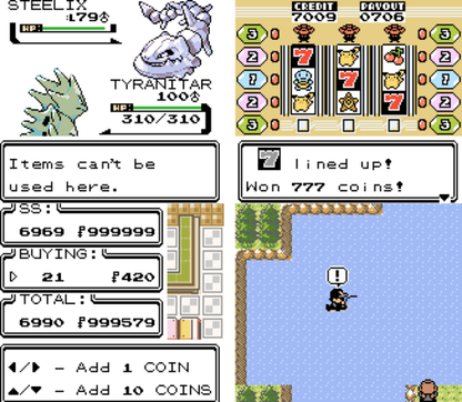 Pokemon Crystal Clear v2.5.10 (Gameboy Color GBC)