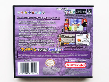 Pokemon Anniversary Crystal TPP Twitch Play (Gameboy Color GBC)