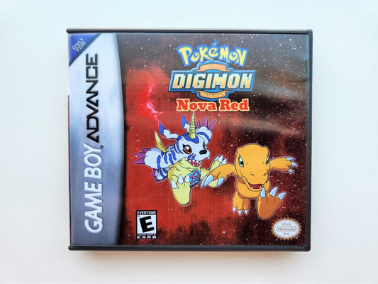 Pokemon Digimon Nova Red Case