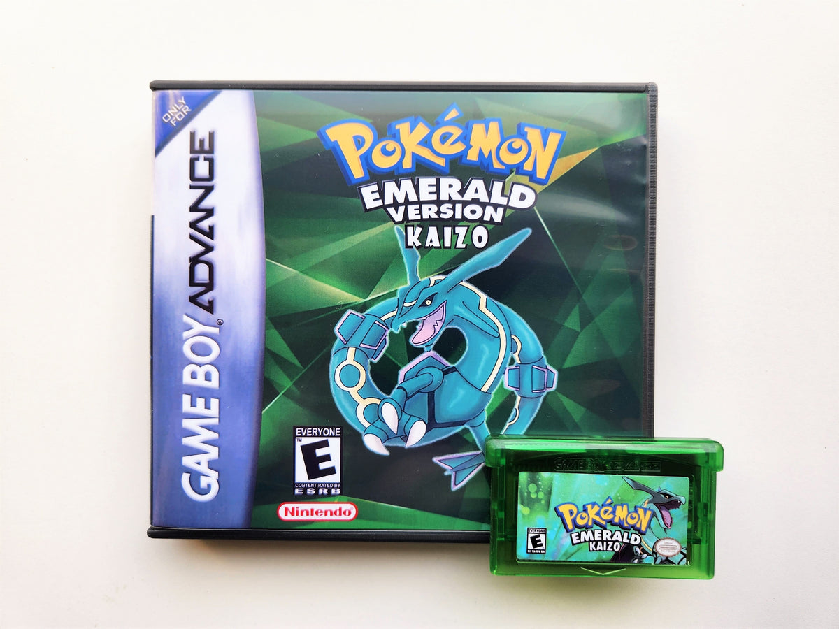Emerald Box Pokemon Emerald Box Art