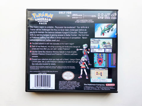 Pokemon Emerald Kaizo (Gameboy Advance GBA) Custom Fan made Hack