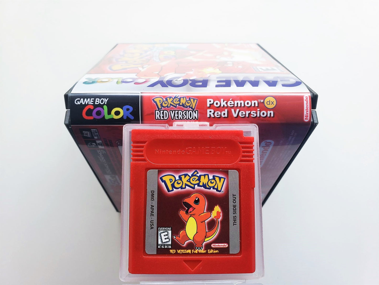 Pokemon Red DX "Full Color" (Gameboy Color GBC)