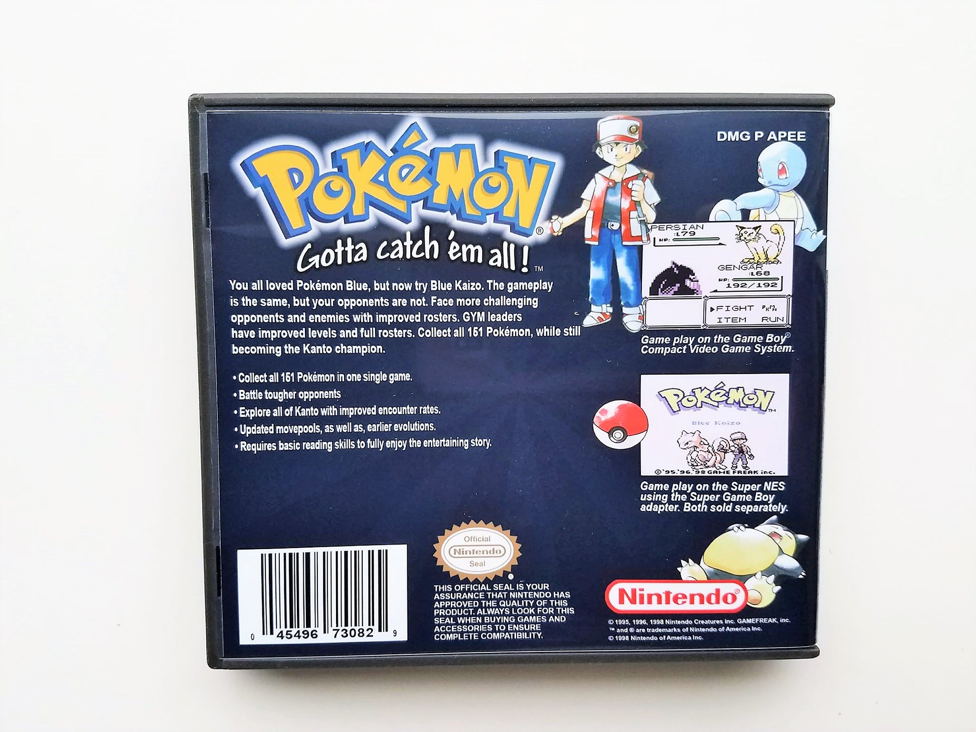 Pokemon Kaizo Blue (Gameboy) Custom Fan made Hack – Retro Gamers US