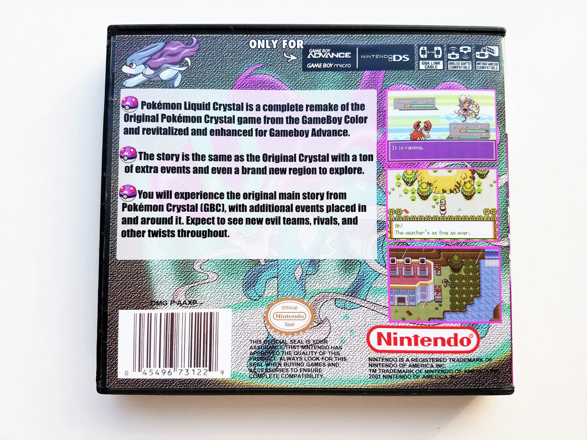 Pokemon Gameboy Color Back