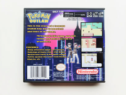 Pokemon Outlaw -Alternate Cover Art (Gameboy Advance GBA)