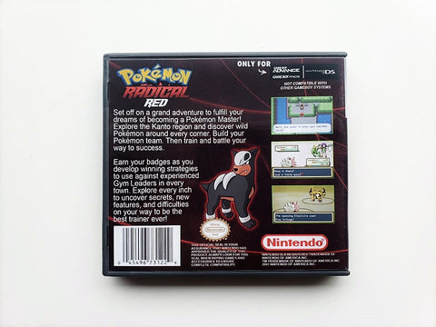 Pokemon Radical Red (Gameboy Advance GBA) Custom Fan made Hack