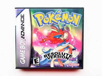 Pokemon Resolute (Gameboy Advance GBA) Custom Fan made Hack