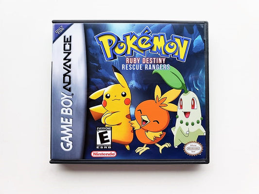 Pokemon Ruby Destiny Rescue Rangers (Gameboy Advance GBA)