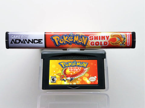 Pokemon Shiny Gold Version - Gameboy Advance Game - GBA - only Cartridge