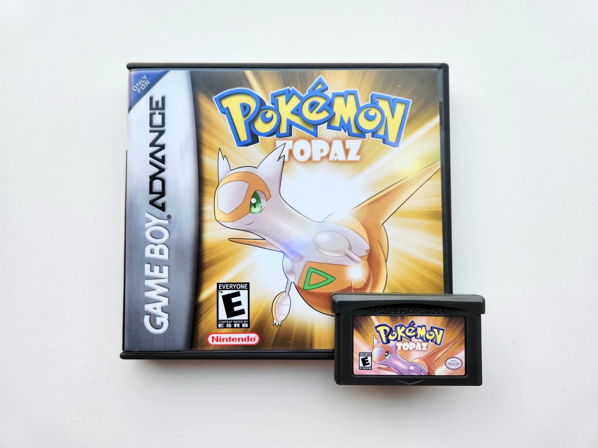 ポケモン　デネブ　GBA Pokemon Topaz (Gameboy Advance GBA) Custom Fan made Hack Fakemon