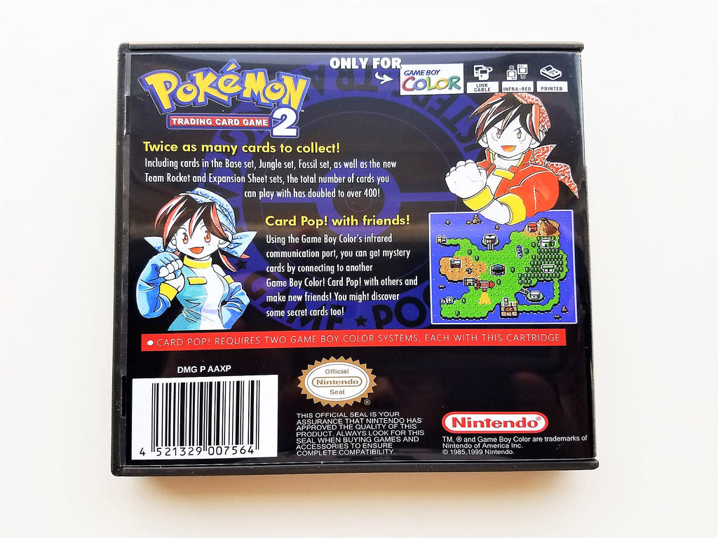 Pokemon Trading Card Game 2 Invasion of Team GR Gameboy Advance GBA