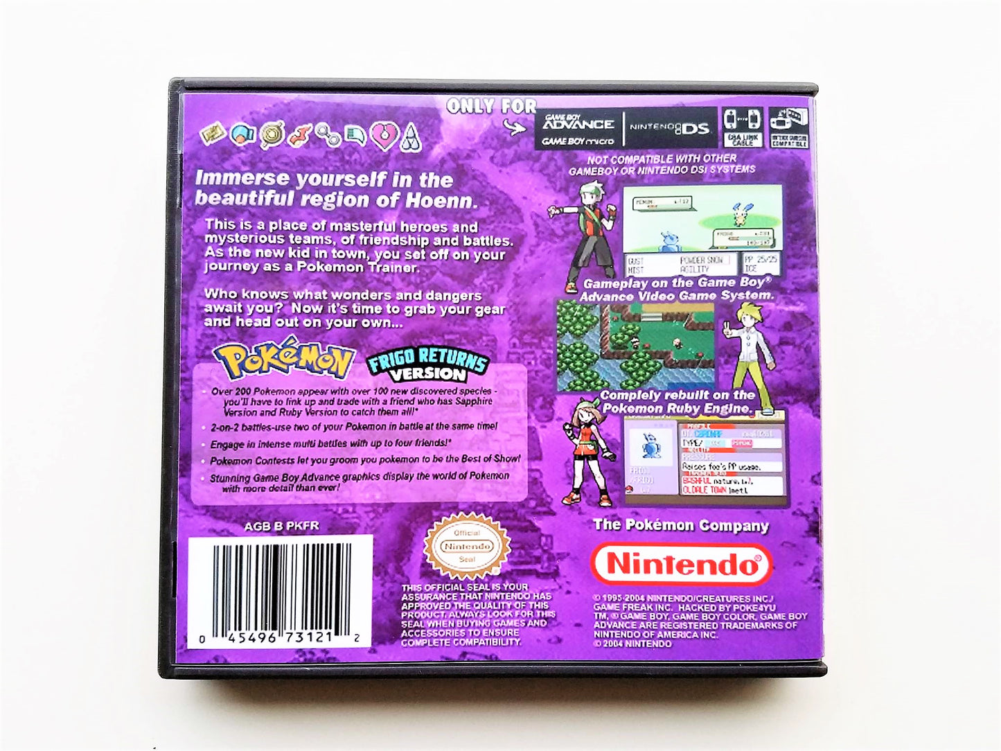 Pokemon Frigo Returns (Gameboy Advance GBA)