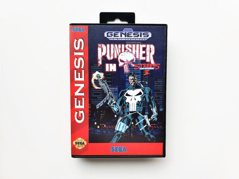 The Punisher in Streets of Rage 2 - (Sega Genesis)