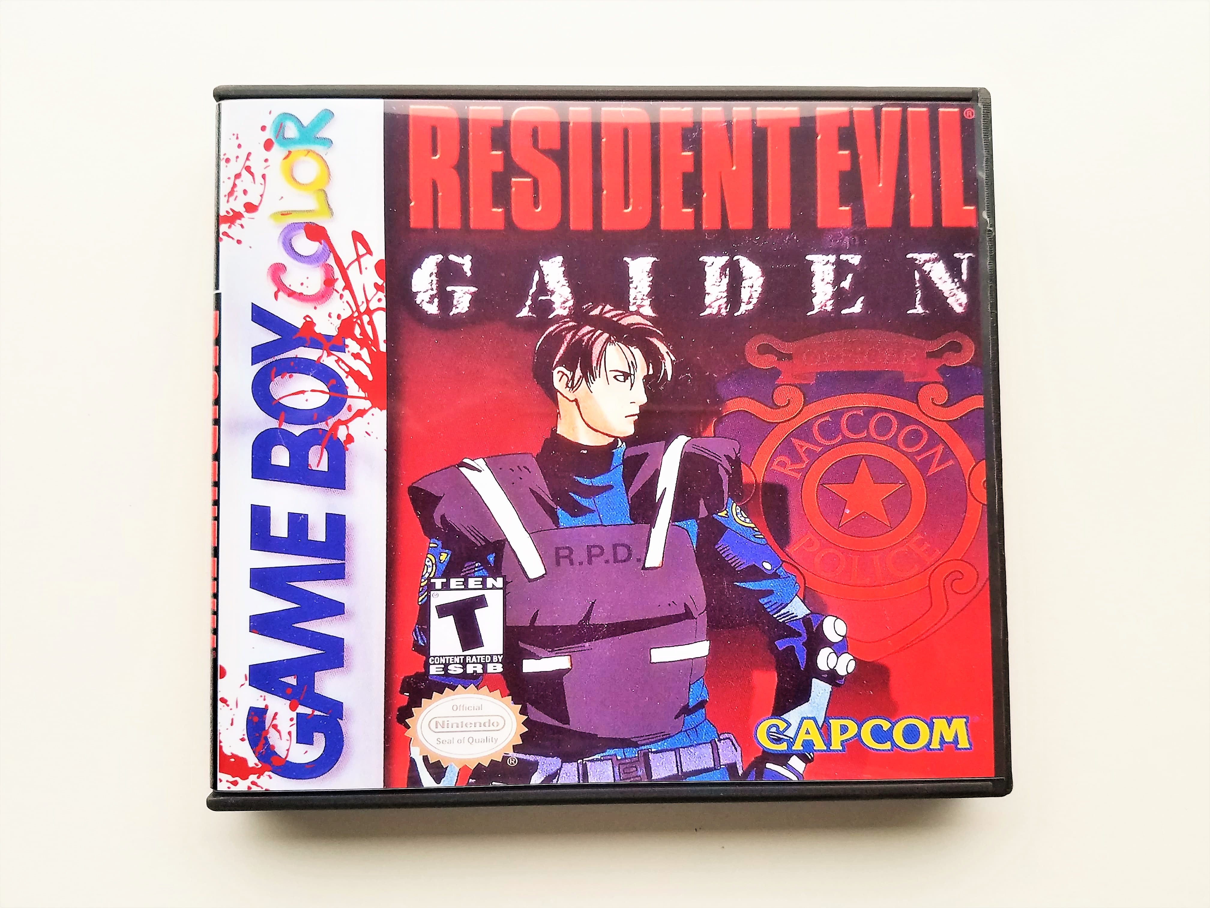 Resident Evil Gaiden Gameboy Color GBC Survival Horror Retro Gamers US resident-evil-gaiden-gameboy-color-gbc-survival-horror-retro-gamers-us