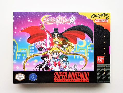 Sailor Moon R "Brawler" - (Super Nintendo SNES)