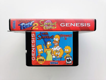 Simpsons in Streets of Rage 2 - (Sega Genesis)