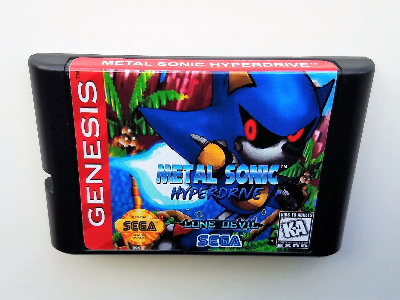 Metal Sonic HyperDrive - (Sega Genesis)