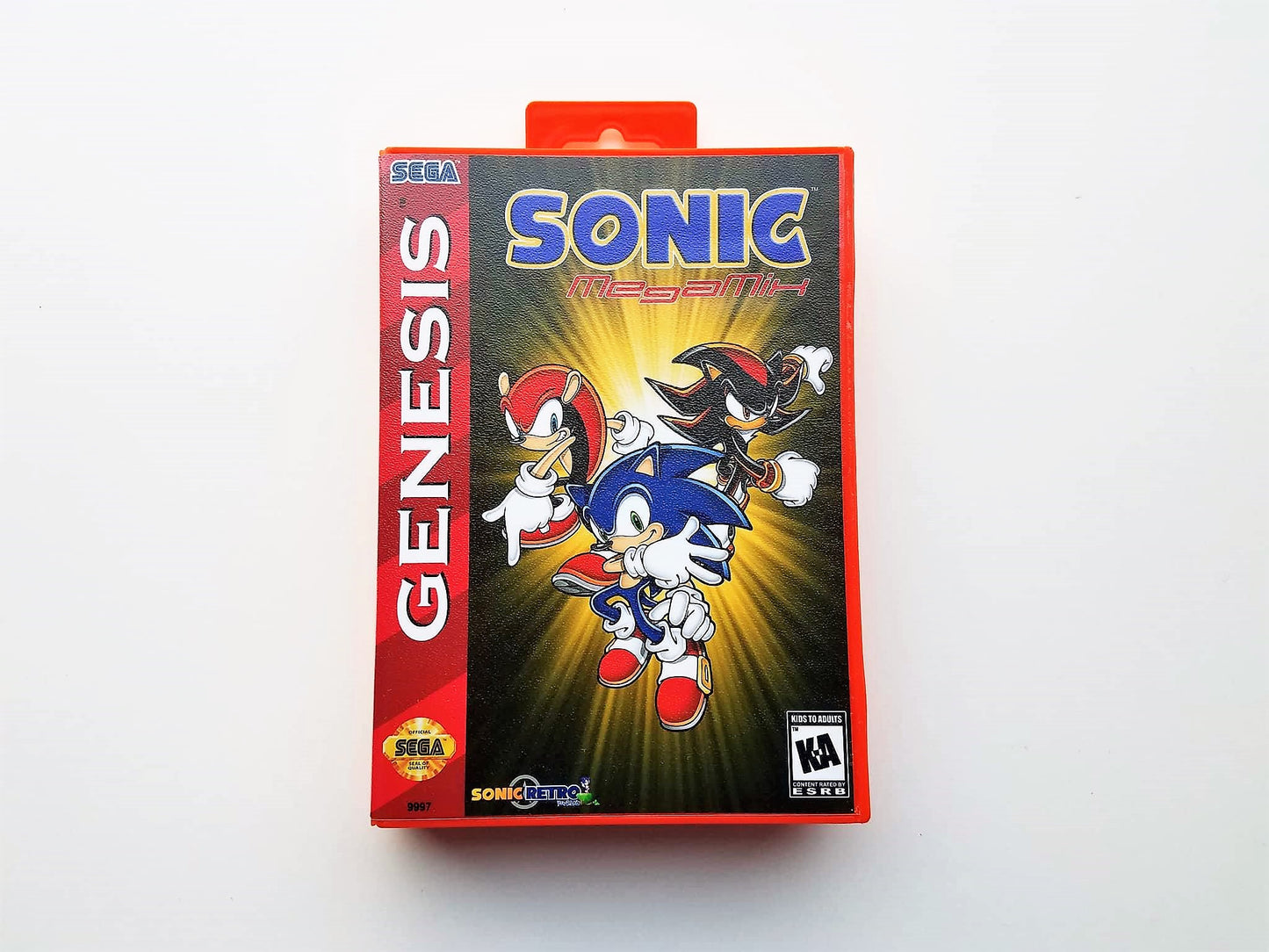 Sonic The Hedgehog Mega Mix - (Sega Genesis)