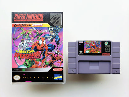 The Amazing Spiderman Lethal Foes - (Super Nintendo SNES)