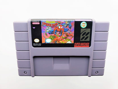 The Amazing Spiderman Lethal Foes - (Super Nintendo SNES)