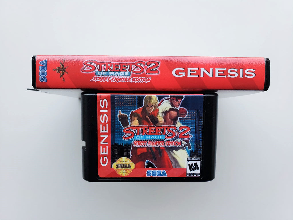 Streets of Rage 2 - Street Fighter Edition (Sega Genesis) Rom Hack ...