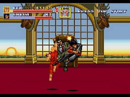 Street Fighter Edition - Streets of Rage 2 - (Sega Genesis)