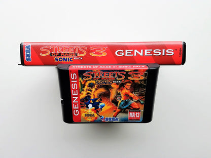 Sonic in Streets of Rage 3 - (Sega Genesis)