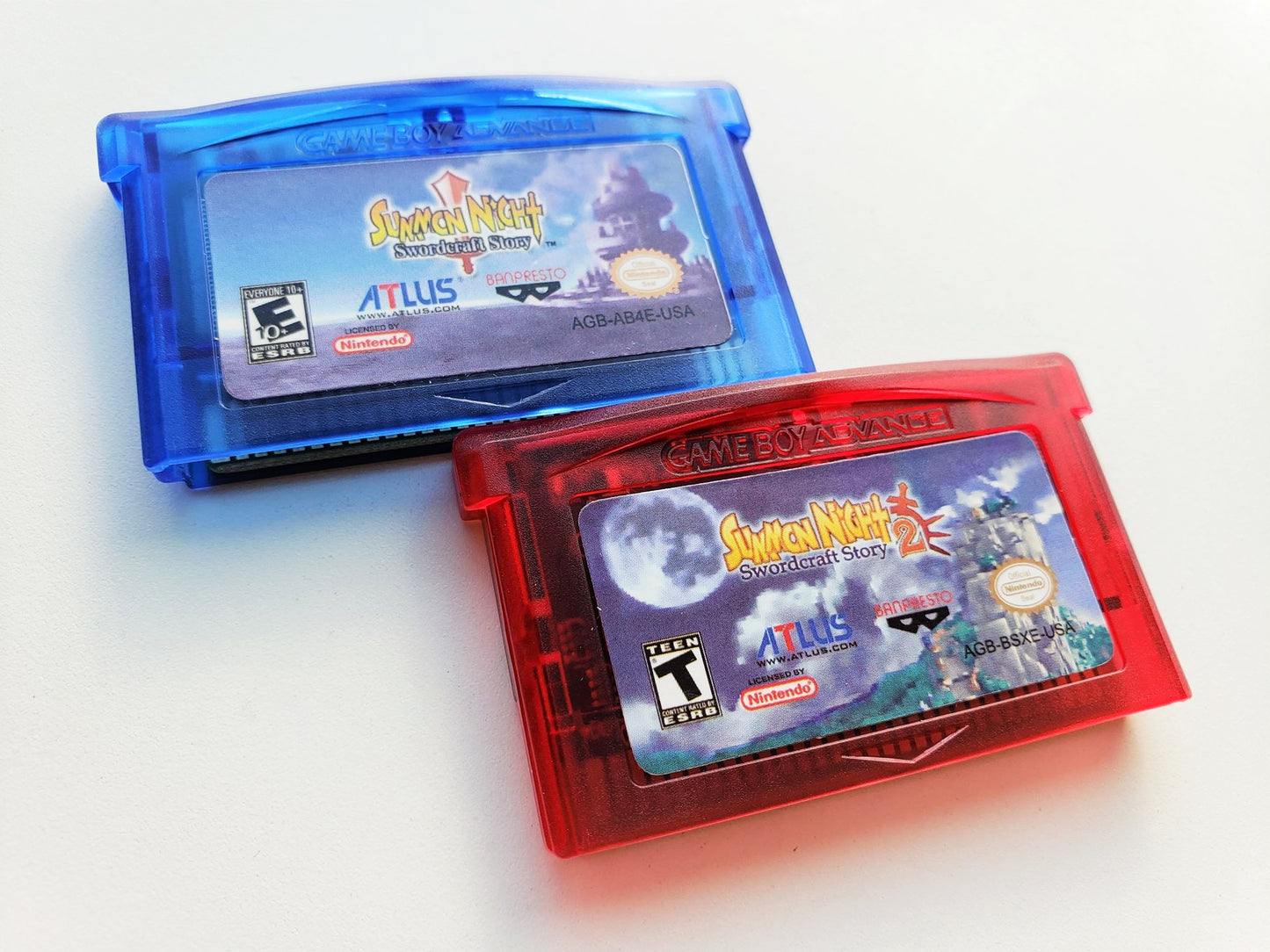 Summon Night Swordcraft Story 1 & 2 (Gameboy Advance GBA)