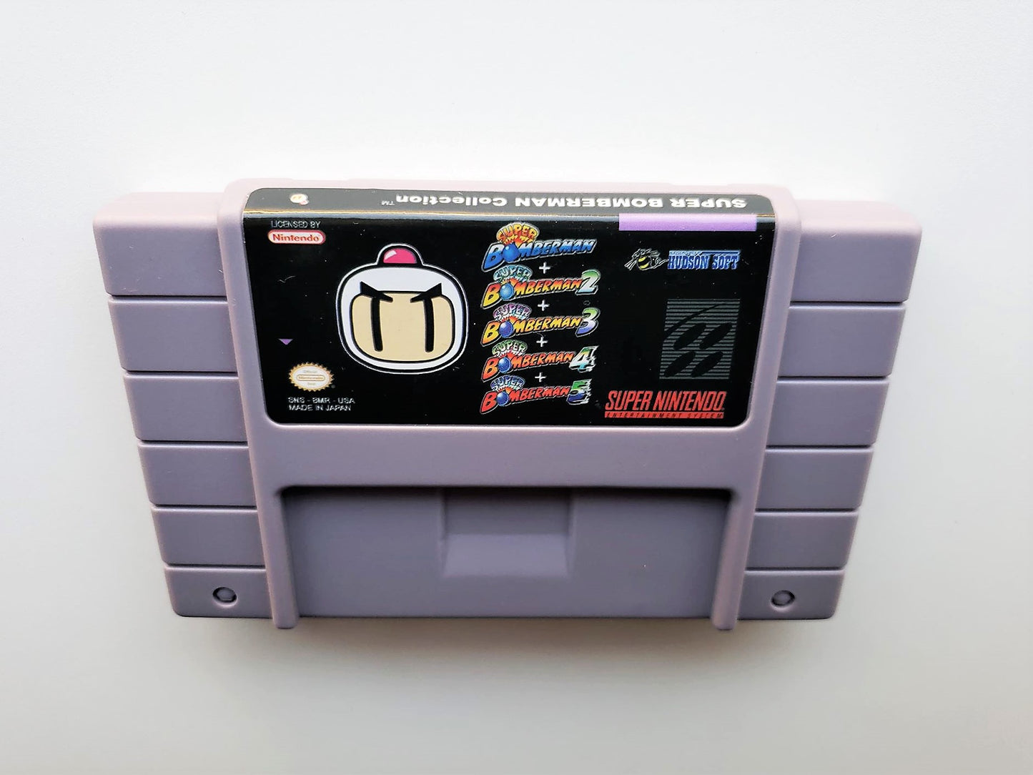 Super Bomberman Collection (5 in 1) 1 2 3 4 5 - (Super Nintendo SNES)