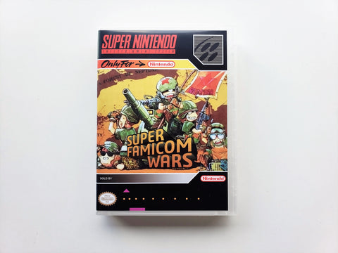 Super Famicom Wars English Translated - (Super Nintendo SNES)