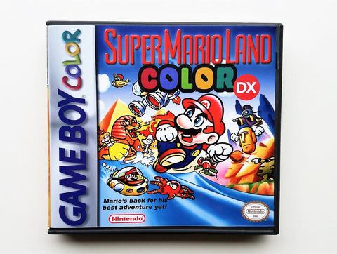 Super Mario Land 1 DX "Colorized" (Gameboy Color GBC)