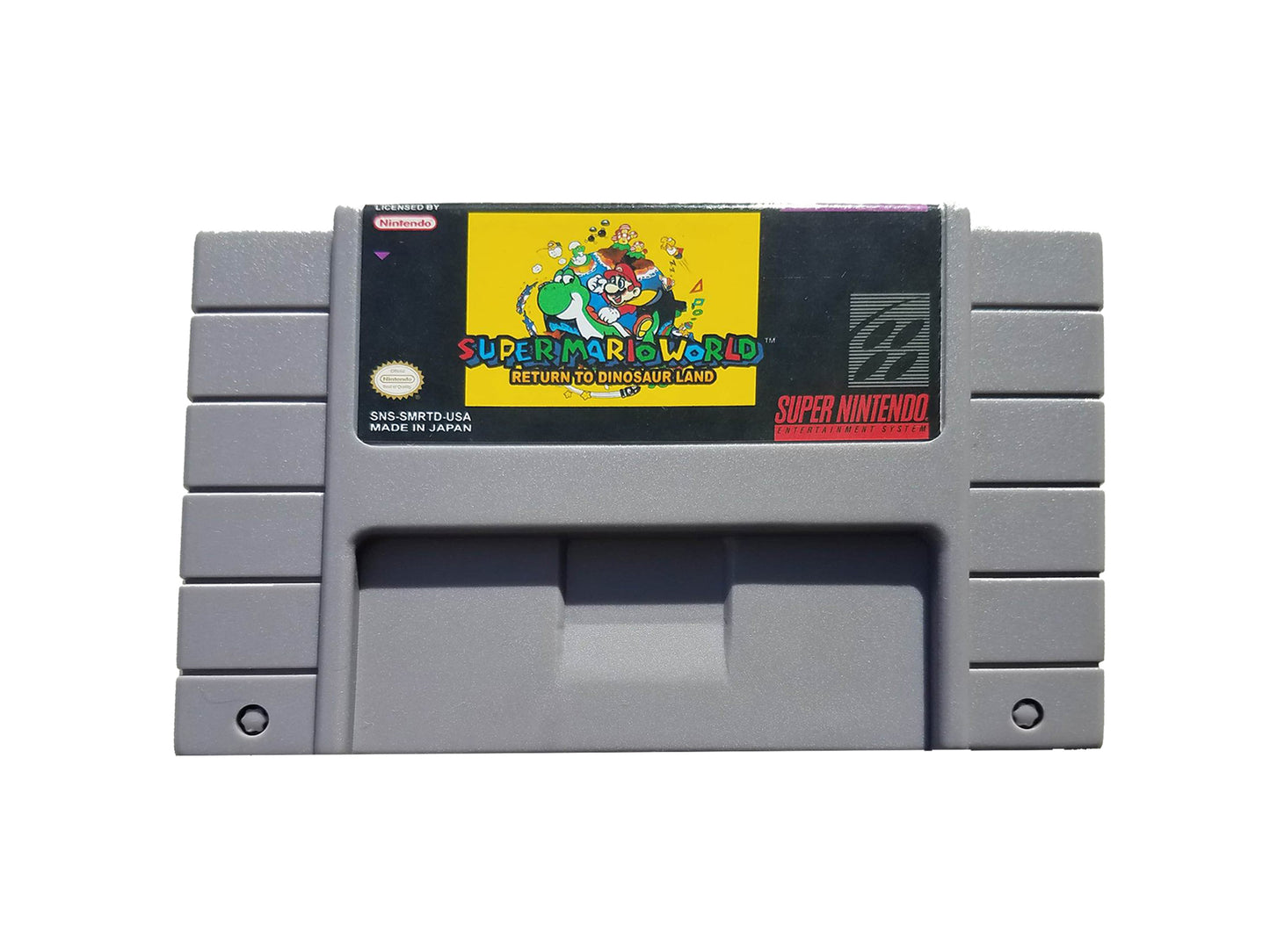 Super Mario World Return To Dinosaur Land- (Super Nintendo SNES)