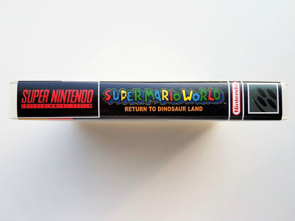 Super Mario World Return To Dinosaur Land- (Super Nintendo SNES)
