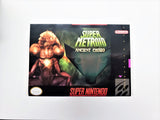 Super Metroid Ancient Chozo - (Super Nintendo SNES)