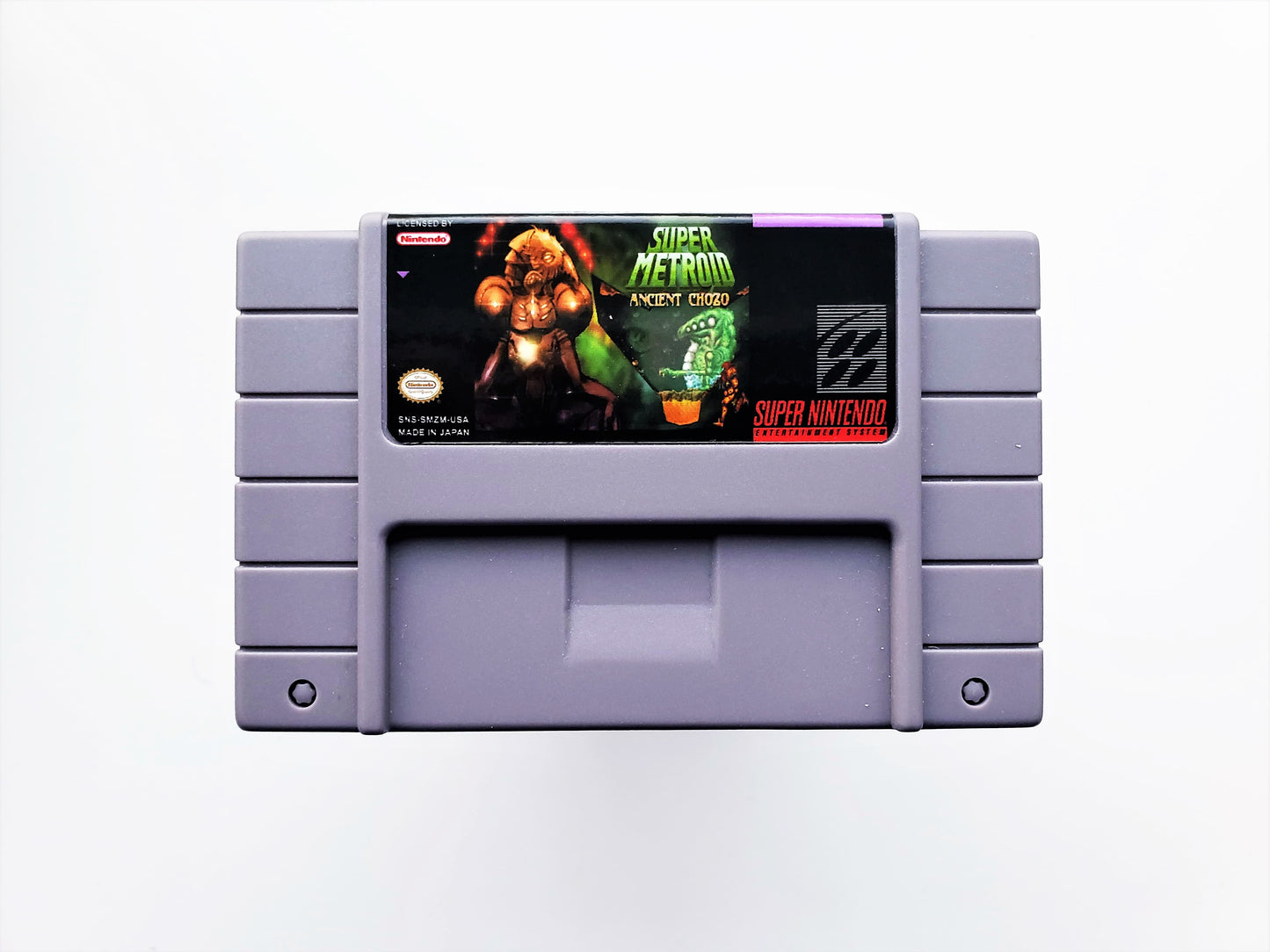 Super Metroid Ancient Chozo - (Super Nintendo SNES)