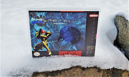 Super Metroid Ice Metal Uninstall - (Super Nintendo SNES)