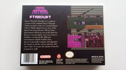 Super Metroid Star Dust - (Super Nintendo SNES)