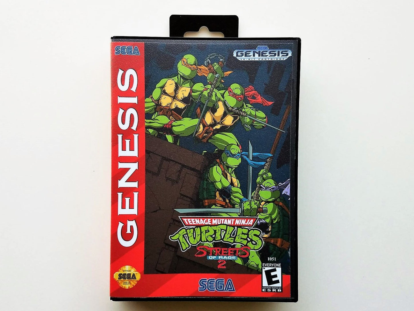 TMNT in Streets of Rage 2 - (Sega Genesis)