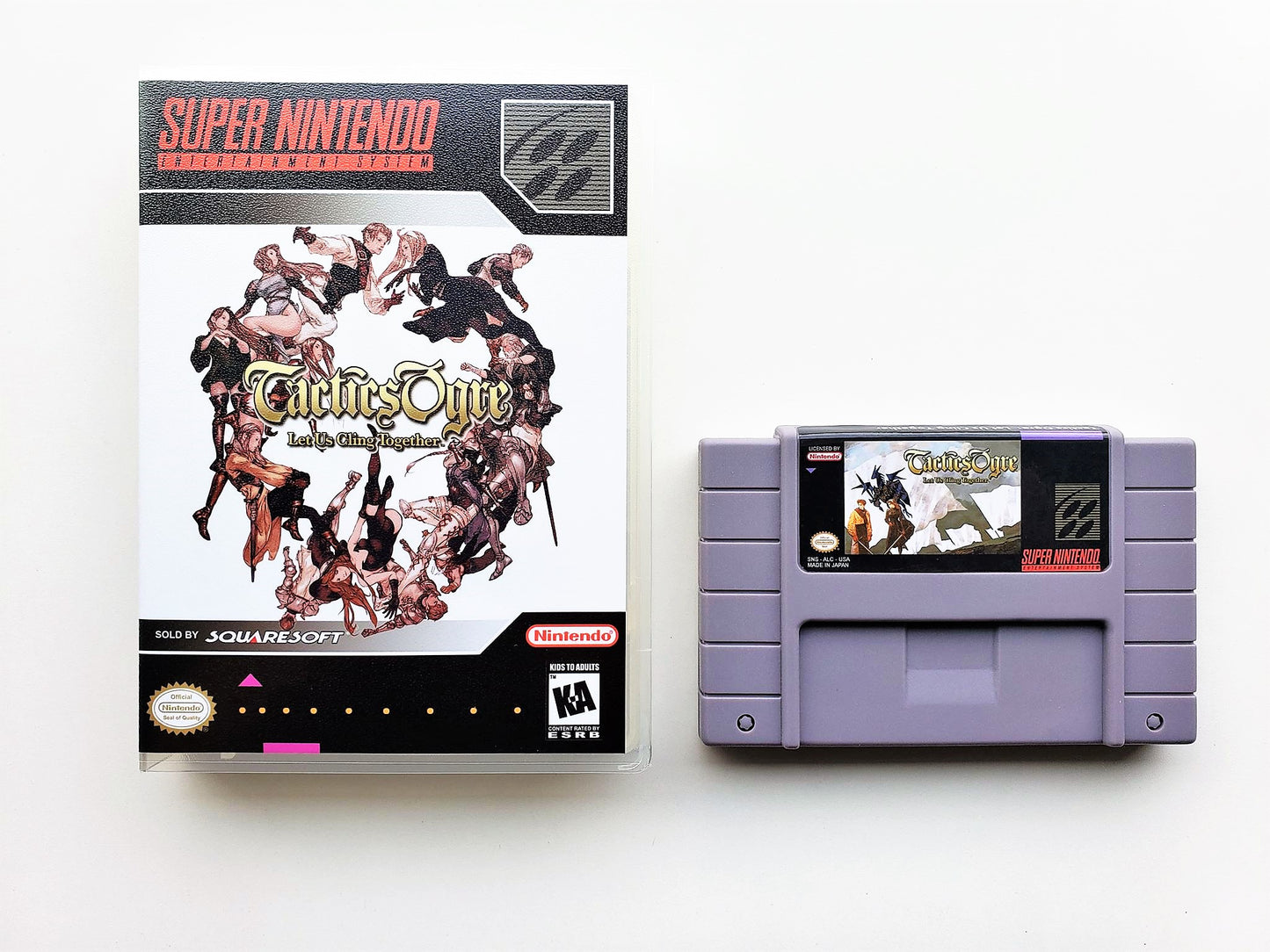 Tactics Ogre Let Us Cling Together - (Super Nintendo SNES)