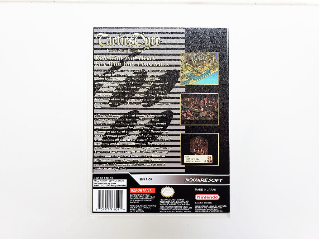 Tactics Ogre - Let us Cling Together - Super Nintendo SNES English ...