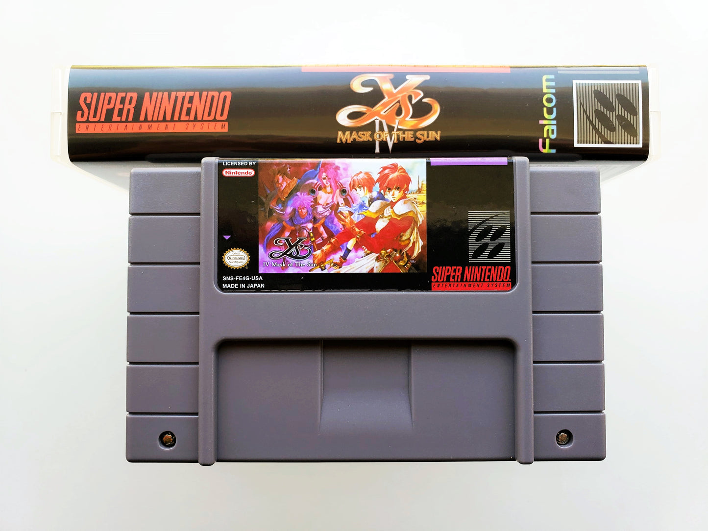 Ys IV: Mask of the Sun - (Super Nintendo SNES)