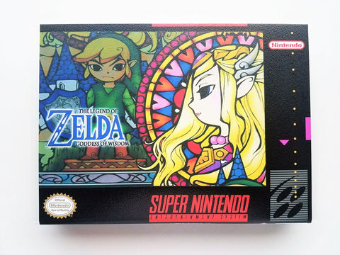 Zelda Goddess of Wisdom - (Super Nintendo SNES)