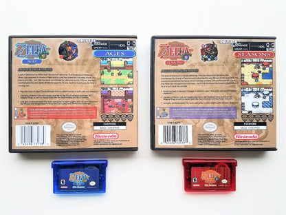 Zelda Oracle of Ages & Seasons (Gameboy Advance GBA)